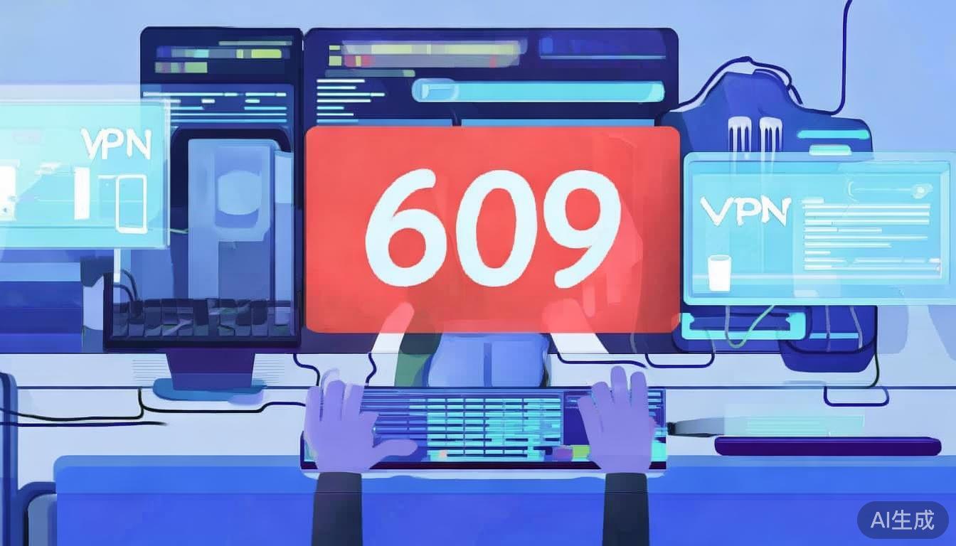 快连VPN全面解析：VPN提示609错误原因及详细解决方案指南